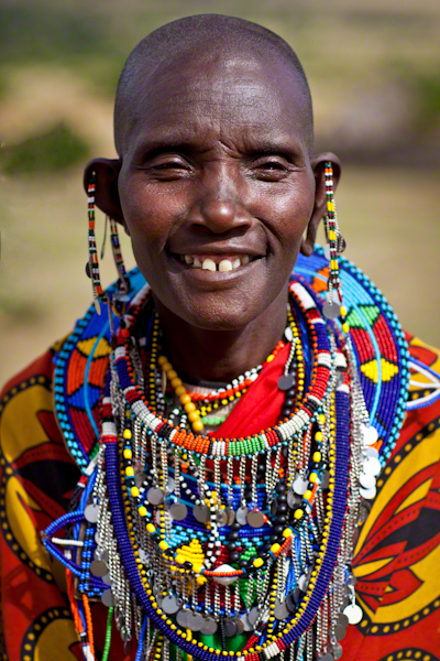 maasai woman zuru kenya